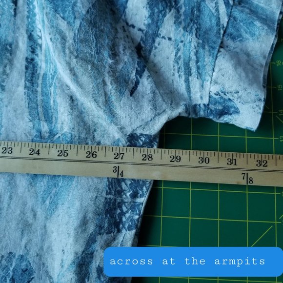 Logica Made in Italy Linen Top~L - Picture 6 of 8